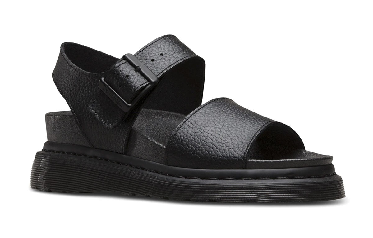 (W) Dr. Martens Romi Leather Sandal 'Black' 圖 3