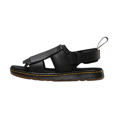 (W) Dr. Martens Rosalind 'Black Tassel Sandals'