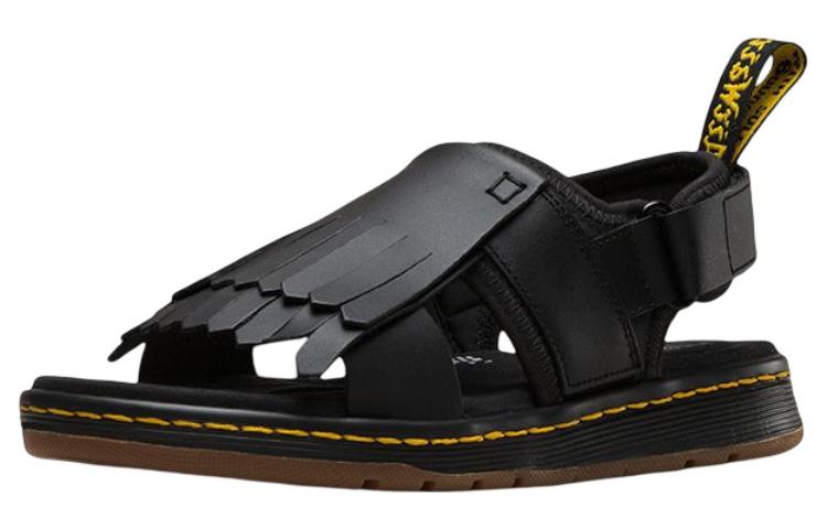 (W) Dr. Martens Rosalind 'Black Tassel Sandals' 圖 2