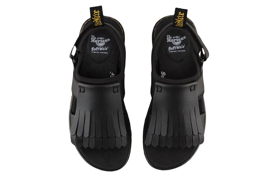 (W) Dr. Martens Rosalind 'Black Tassel Sandals' 圖 4