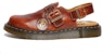 (W) Dr. Martens Kasut Rata Round Toe Buckle 'Tan' Casual. 30939299