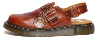 (Women) Dr. Martens Round Toe Buckle Casual Flat 'Tan' 30939299 (Women) Dr. Martens Round Toe Buckle Casual Flat 'Tan' 30939299