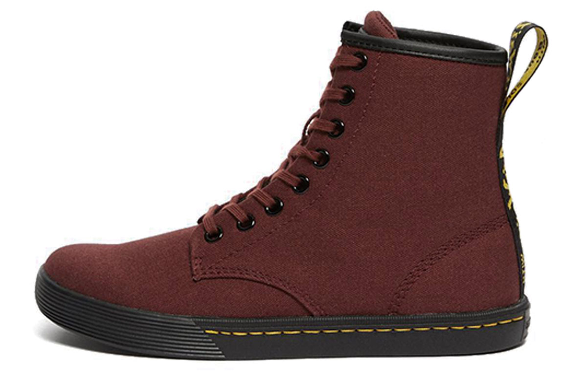 (Women) Dr. Martens Sheridan Canvas 'Burgundy' 26208601