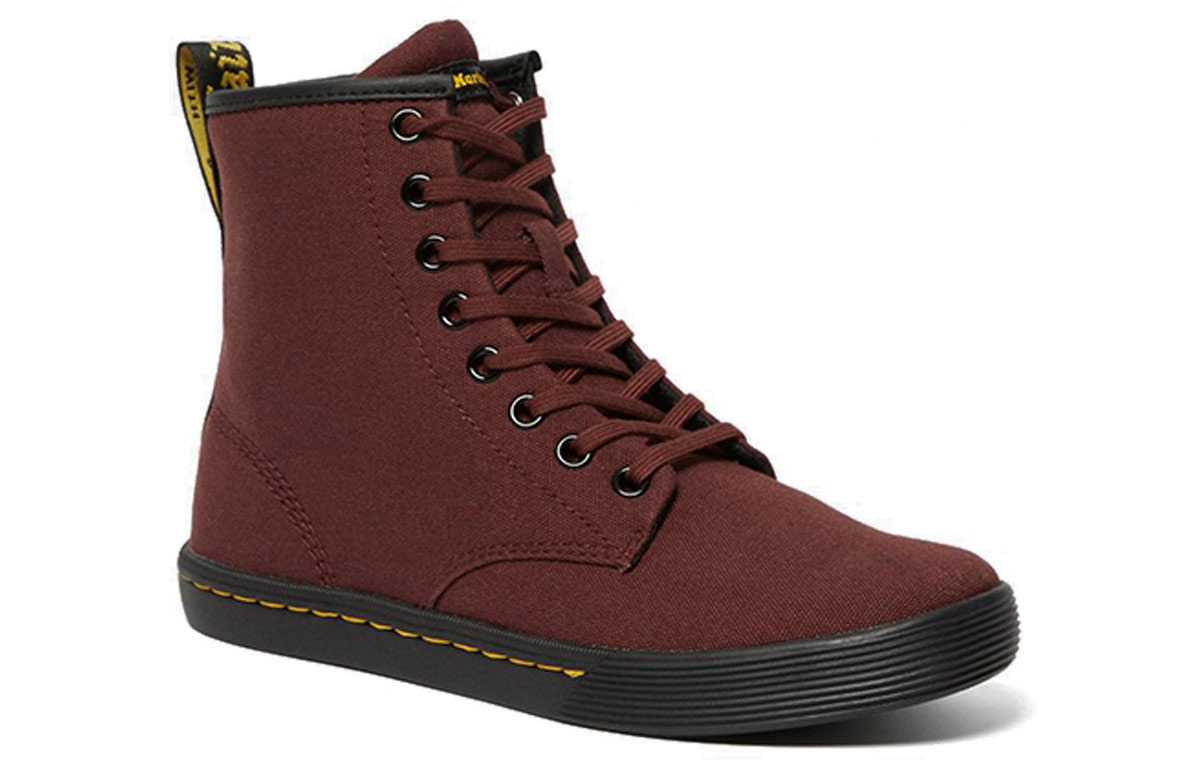 Order (W) 马汀博士 Sheridan 帆布鞋 '酒红色' 26208601