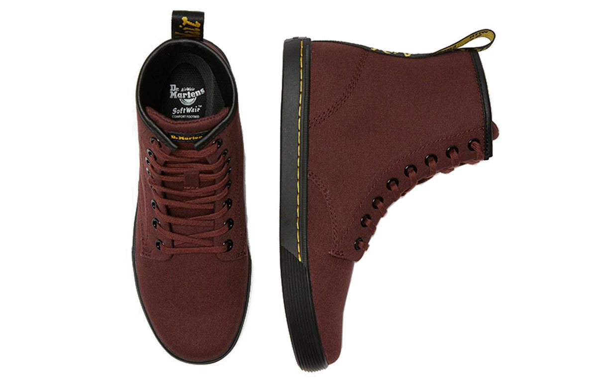 Lookbook (W) 马汀博士 Sheridan 帆布鞋 '酒红色' 26208601