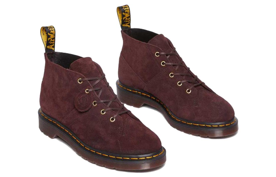 (W) Dr. Martens Short Boot 'Deep Burgundy Velvet' 圖 3
