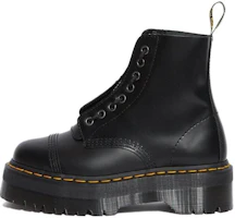 (Women) Dr. Martens Sinclair 'Black Leather Zip' 24862001 (Women) Dr. Martens Sinclair 'Black Leather Zip' 24862001