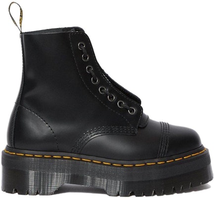 (Women) Dr. Martens Sinclair 'Black Leather Zip' 24862001 Order (Women) Dr. Martens Sinclair 'Black Leather Zip' 24862001