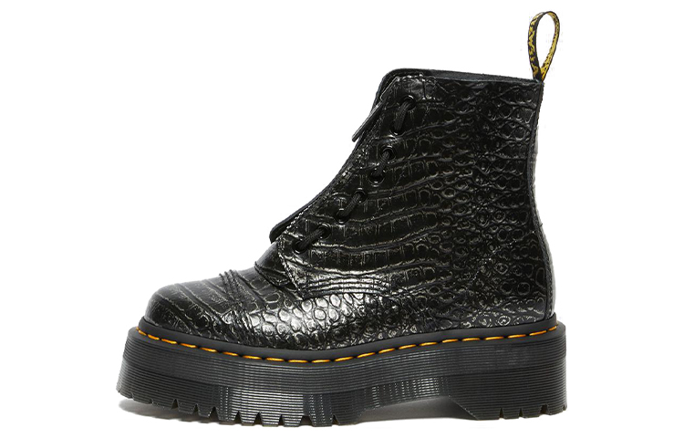 (Women) Dr. Martens Sinclair 'Black Patent Embossed' 27318029