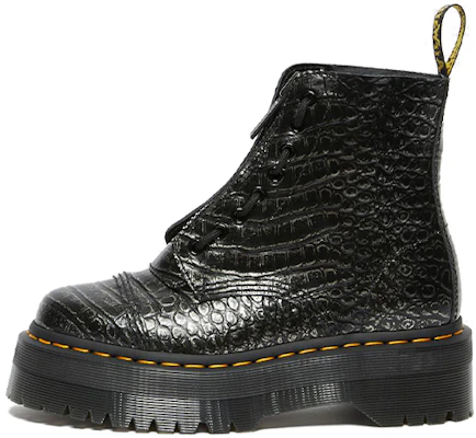 (Women) Dr. Martens Sinclair 'Black Patent Embossed' 27318029 Buy (Women) Dr. Martens Sinclair 'Black Patent Embossed' 27318029