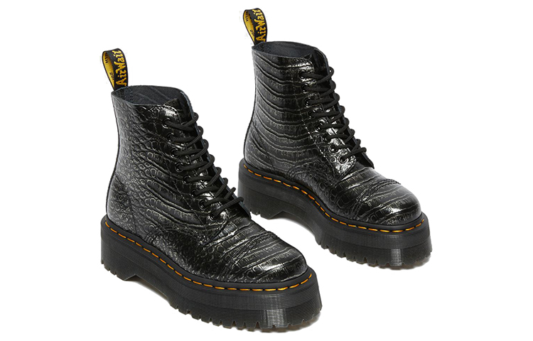 Shop (Women) Dr. Martens Sinclair 'Black Patent Embossed' 27318029