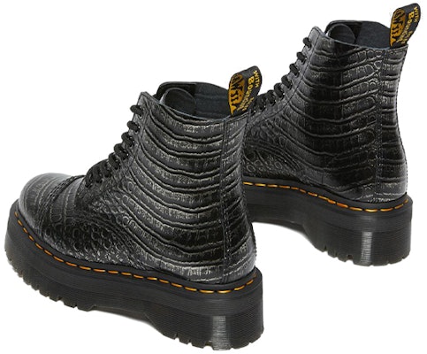 (Women) Dr. Martens Sinclair 'Black Patent Embossed' 27318029 Purchase (Women) Dr. Martens Sinclair 'Black Patent Embossed' 27318029