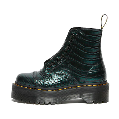 (W) Dr. Martens Sinclair 'Green Patent Embossed'