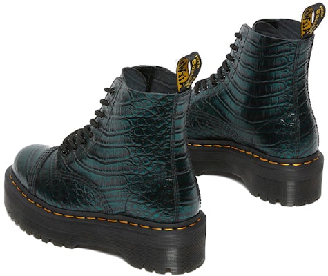 (Women) Dr. Martens Sinclair 'Green Patent Embossed' 27318300 Purchase (Women) Dr. Martens Sinclair 'Green Patent Embossed' 27318300