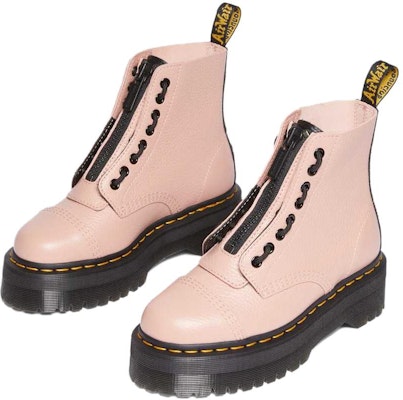 Dr.Martens馬丁博士 SINCLAIR 皮革 舒適厚底 矮筒 馬丁靴 女款 粉色 Lookbook Dr.Martens馬丁博士 SINCLAIR 皮革 舒適厚底 矮筒 馬丁靴 女款 粉色