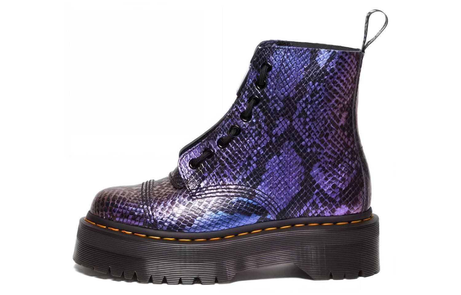 (Women) Dr. Martens Sinclair 'Purple Black' 31034719