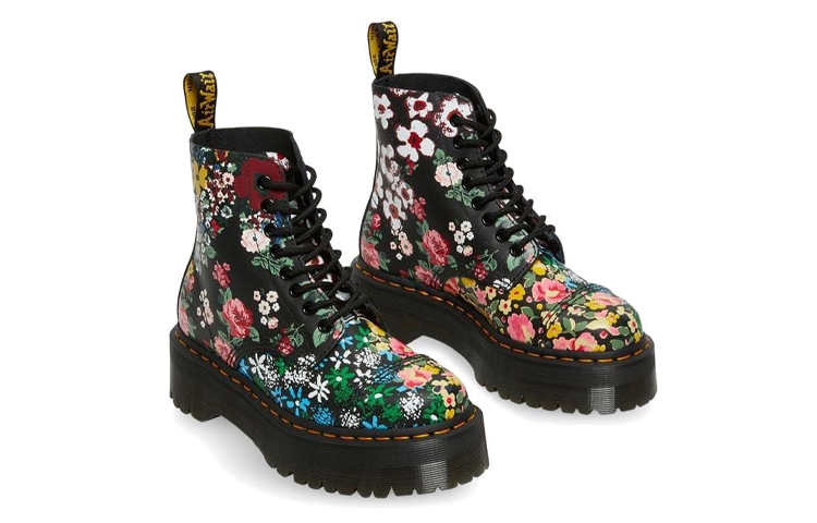 (W) Dr. Martens Sinclair Jungle Mash Pascal Mid-Top Martin Boots Multicolor 圖 4