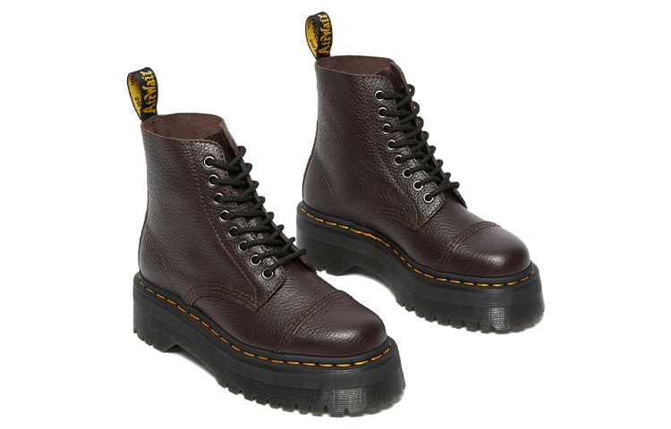 Order (W) Dr. Martens Sinclair Leren Veterlaarzen ''Bordeaux'' 27338626