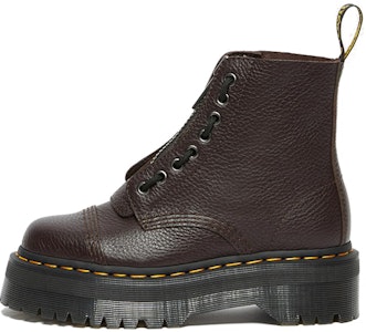 馬汀博士 Sinclair 皮革 圓頭綁帶 短筒 馬丁靴 女款 酒紅色 Buy 馬汀博士 Sinclair 皮革 圓頭綁帶 短筒 馬丁靴 女款 酒紅色