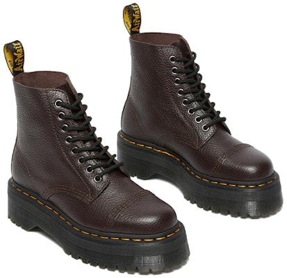(Women) Dr. Martens Sinclair Leather Lace-Up Boots 'Burgundy' 27338626 Order (Women) Dr. Martens Sinclair Leather Lace-Up Boots 'Burgundy' 27338626