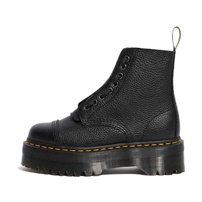 (W) Dr. Martens Sinclair Leather Platform Boot 'Black'