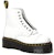 (W) Dr. Martens Sinclair But Platform Kulit 'Front Zip Putih' 26261100