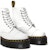 (W) Dr. Martens Sinclair But Platform Kulit 'Front Zip Putih' 26261100