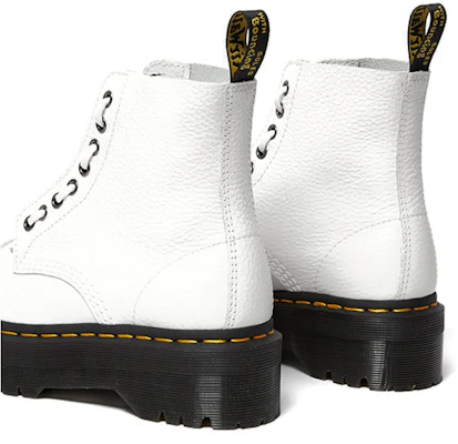 (Women) Dr. Martens Sinclair Leather Platform Boots 'Front Zip White' 26261100 Shop (Women) Dr. Martens Sinclair Leather Platform Boots 'Front Zip White' 26261100