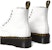 (W) Dr. Martens Sinclair But Platform Kulit 'Front Zip Putih' 26261100