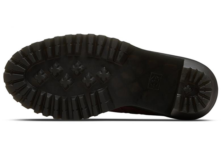 Purchase (W) Dr. Martens Suede 'Burgundy Tumit Kasar But Zip' 22510618