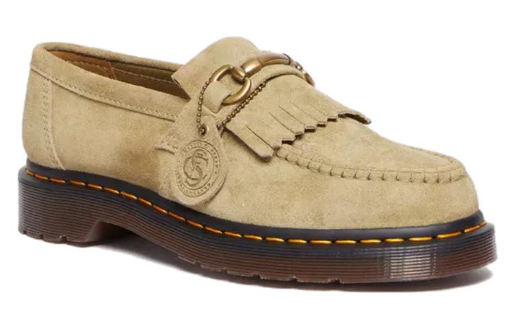 (W) Dr. Martens Adrian Snaffle Desert Oasis Suede Loafers 'Pale Olive' 圖 2