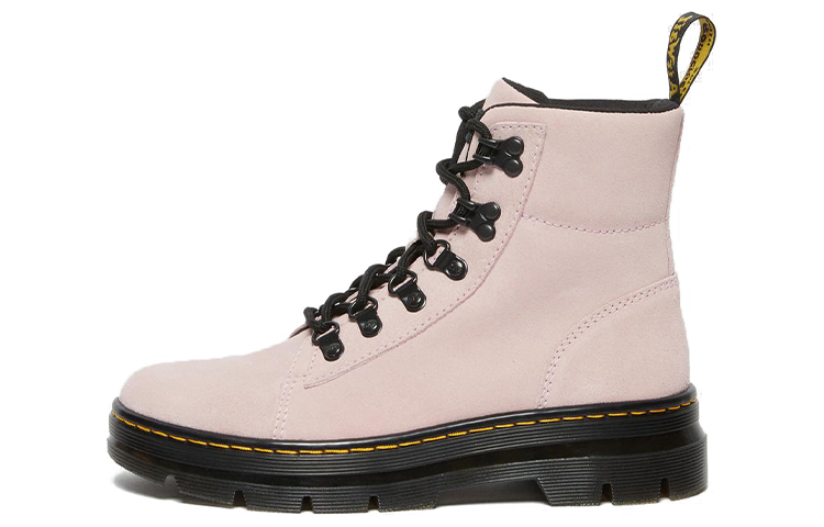 (W) Dr. Martens Suede Fashion Boot 'Pink'