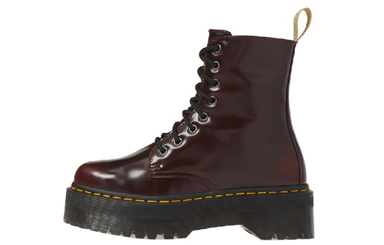 (W) Dr. Martens Thick Sole Casual Boot 'Burgundy'