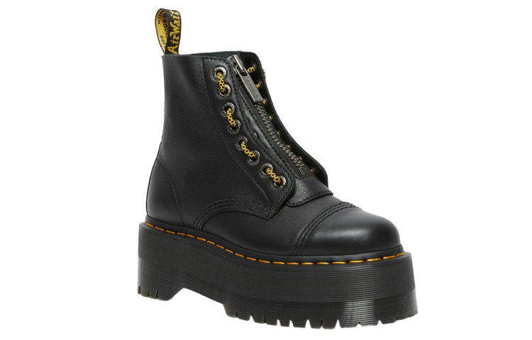 Order Dr. Martens 馬汀博士 時尚系帶厚底馬丁靴 女款 黑色
