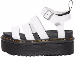 (Women) Dr. Martens Thick Sole Leather Sandal 'Fashion White' 27296100 (Women) Dr. Martens Thick Sole Leather Sandal 'Fashion White' 27296100