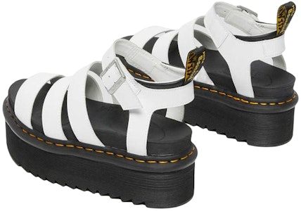 (W) Sandalias de Cuero Dr. Martens Suela Gruesa 'Fashion White' 27296100 Shop (W) Sandalias de Cuero Dr. Martens Suela Gruesa 'Fashion White' 27296100