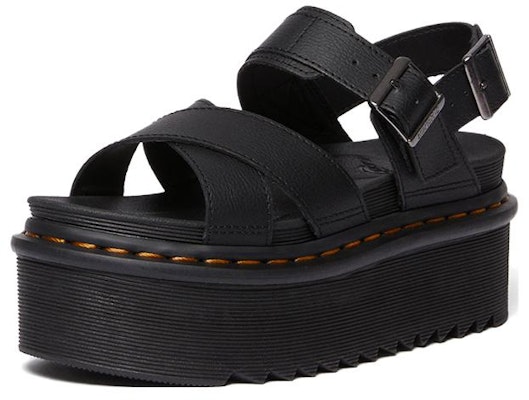 (Women) Dr. Martens Two Layer Leather Sandal 'Versatile Minimalist Black' 30717001 Buy (Women) Dr. Martens Two Layer Leather Sandal 'Versatile Minimalist Black' 30717001