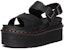(W) Sandal Kulit Dua Lapisan Dr. Martens 'Hitam Minimalis Serbaguna' 30717001