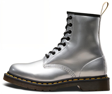 (W) Dr. Martens Vegan 1460 'Chrome Paint Metalik' Sepatu Boots 24865040 Buy (W) Dr. Martens Vegan 1460 'Chrome Paint Metalik' Sepatu Boots 24865040