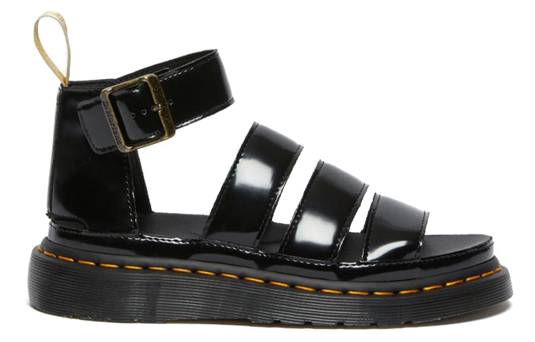 (W) Dr. Martens Vegan Clarissa II Sandals 'Black' 圖 2