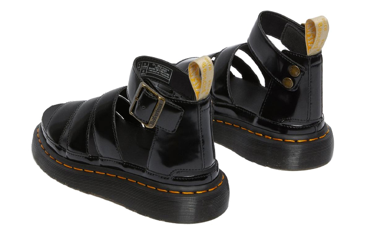 (W) Dr. Martens Vegan Clarissa II Sandals 'Black' 圖 5