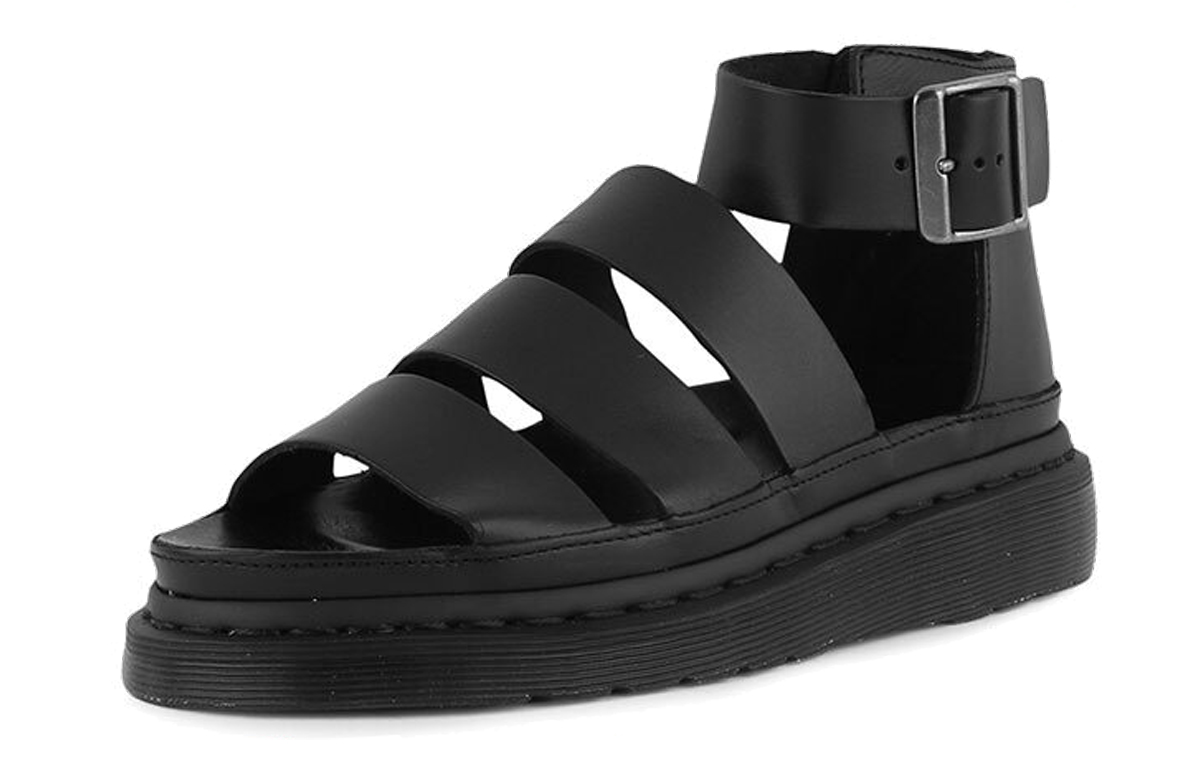 Lookbook (W) Sandalias Negras de Plataforma Chunky Dr. Martens Vintage Roman Hollow-Out 15066001