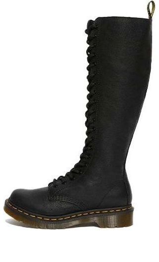 (Women) Dr. Martens Virginia 1B60 Lace-Up Boots 'Black' 23889001