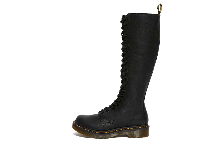 Shop (W) But Dr. Martens Virginia 1B60 'Hitam' Boot Bertali 23889001