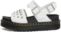 Buy (W) Dr. Martens Voss ''Sandali Bianchi in Pelle con Borchie'' 25454100