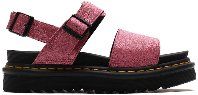 (Women) Dr. Martens Voss 'Pink Shark Sole Strap Sandal' 24818650 Order (Women) Dr. Martens Voss 'Pink Shark Sole Strap Sandal' 24818650