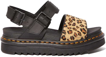 Order Dr. Martens/馬汀博士 Voss Animal Print厚底涼鞋 女款 豹紋