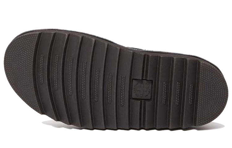 (W) Dr. Martens Voss Animal Print Sandal Black 圖 4