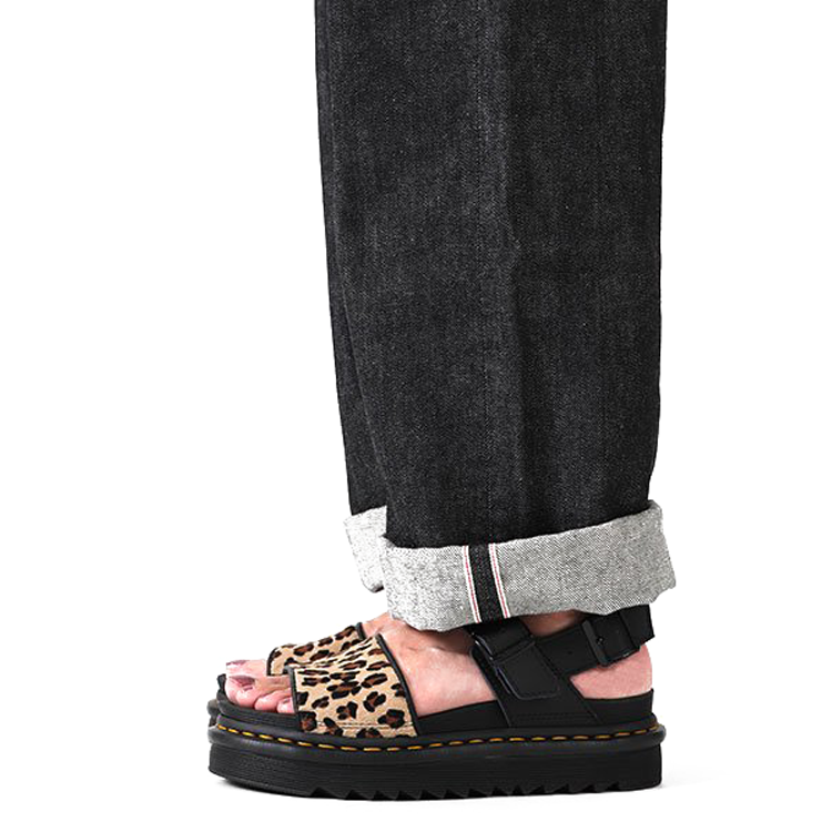 (W) Dr. Martens Voss Animal Print Sandal Black 圖 5