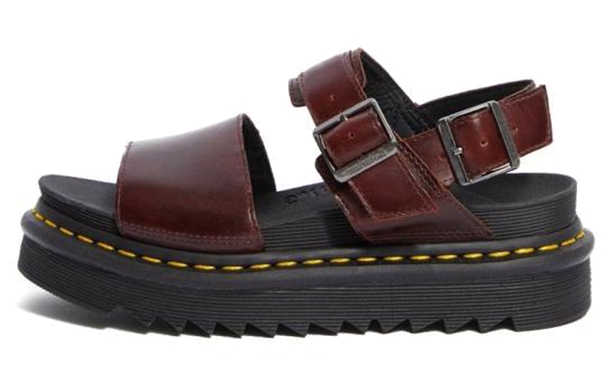 Buy (W) 马汀博士Voss Brando '棕色皮革带' 23804211